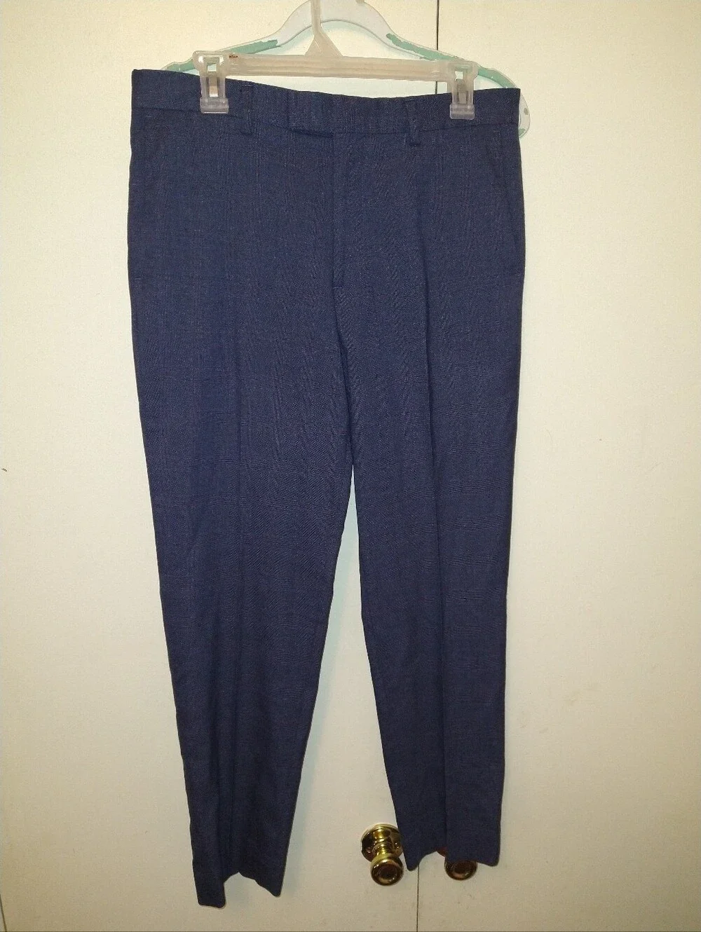 Banana Republic Slim Fit Blue Chino Pants Men's sz 31x29. Tag size is 31x30,